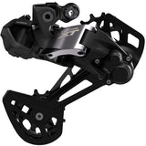 Shimano Deore XT RD-M8150 Di2 12-speed rear derailleur with SGS long cage and Shadow+ design for mountain bike components.