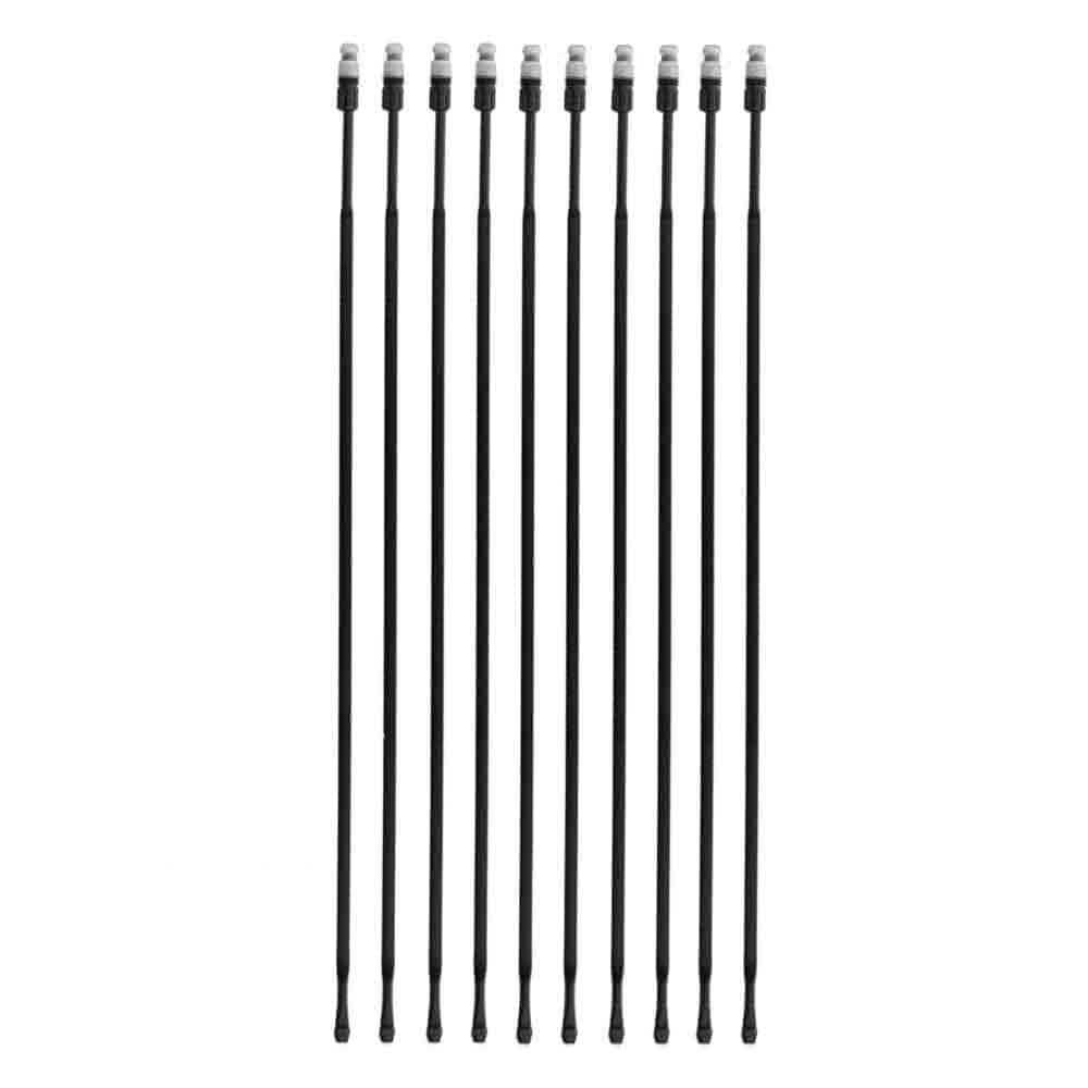 Set of 10 Mavic Crossmax SLR 299.5mm spokes for 29-inch wheel components, suitable for mountain bike wheel repairs.