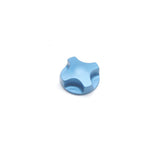 Fox Fork TALAS Air Knob for suspension tuning, replacement component with 0.675 OD and 0.288 TLG, used in Fox mountain bike forks.