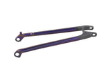 Trek Rail 29 Carbon Seatstay Frame Part for MTB bikes, black, lightweight carbon component, designed for Trek mountain bikes.