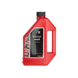 RockShox Reverb Hydraulic Fluid 1L bottle for Reverb and Monarch XX remote shocks, used in bicycle suspension maintenance.
