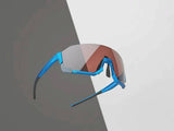 Shimano Aerolite RideScape road glasses with UV400 protection, featuring lightweight frame and clear lenses for cycling.