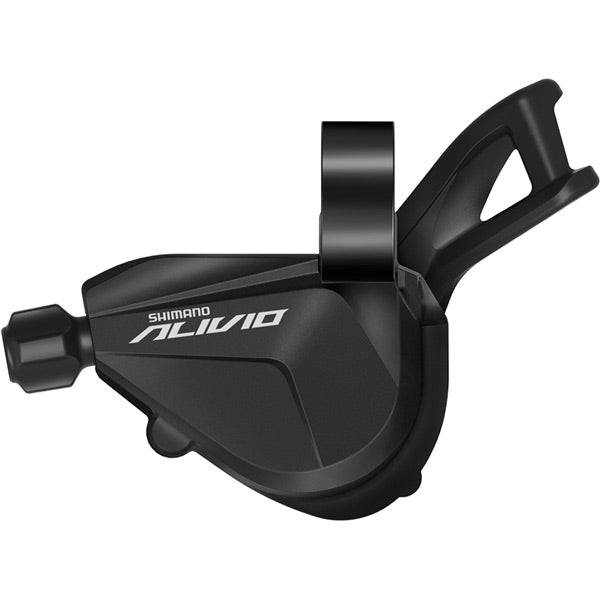Shimano Alivio M3100 MTB 3-speed Rapidfire shifters with optical gear display on bike handlebar component