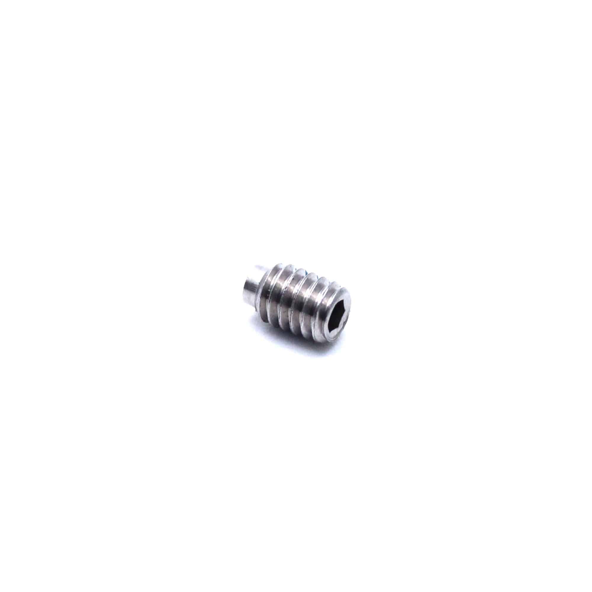 Set of 10 Fox Fork M3 x 8mm flathead screws, 5 pairs, for bicycle components, shown in a close-up image.