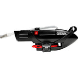 Profile Design FC25 hydration system with GPS mount and dual-position straw in black, shown with water reservoir and accessories.
