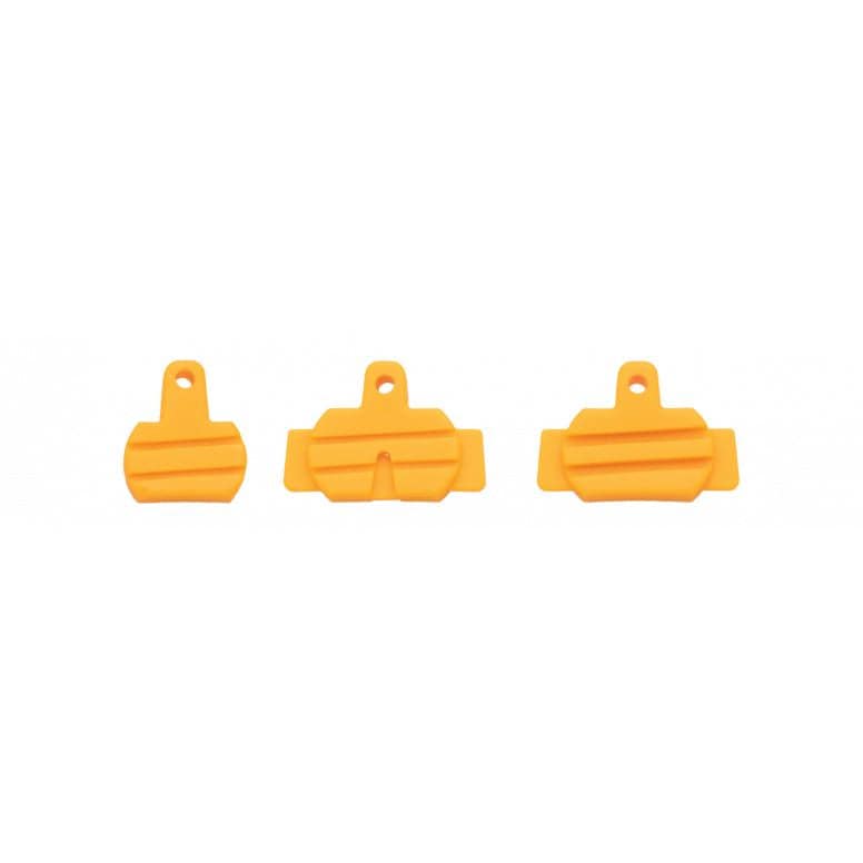 Jagwire Elite bleed kit replacement blocks for 2-piston and 4-piston hydraulic disc brakes, workshop use