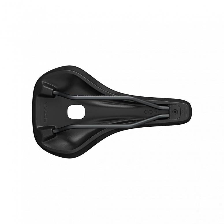 Ergon Allroad men's ergonomic bike saddle designed for long-distance comfort and efficiency, shown from a side angle.