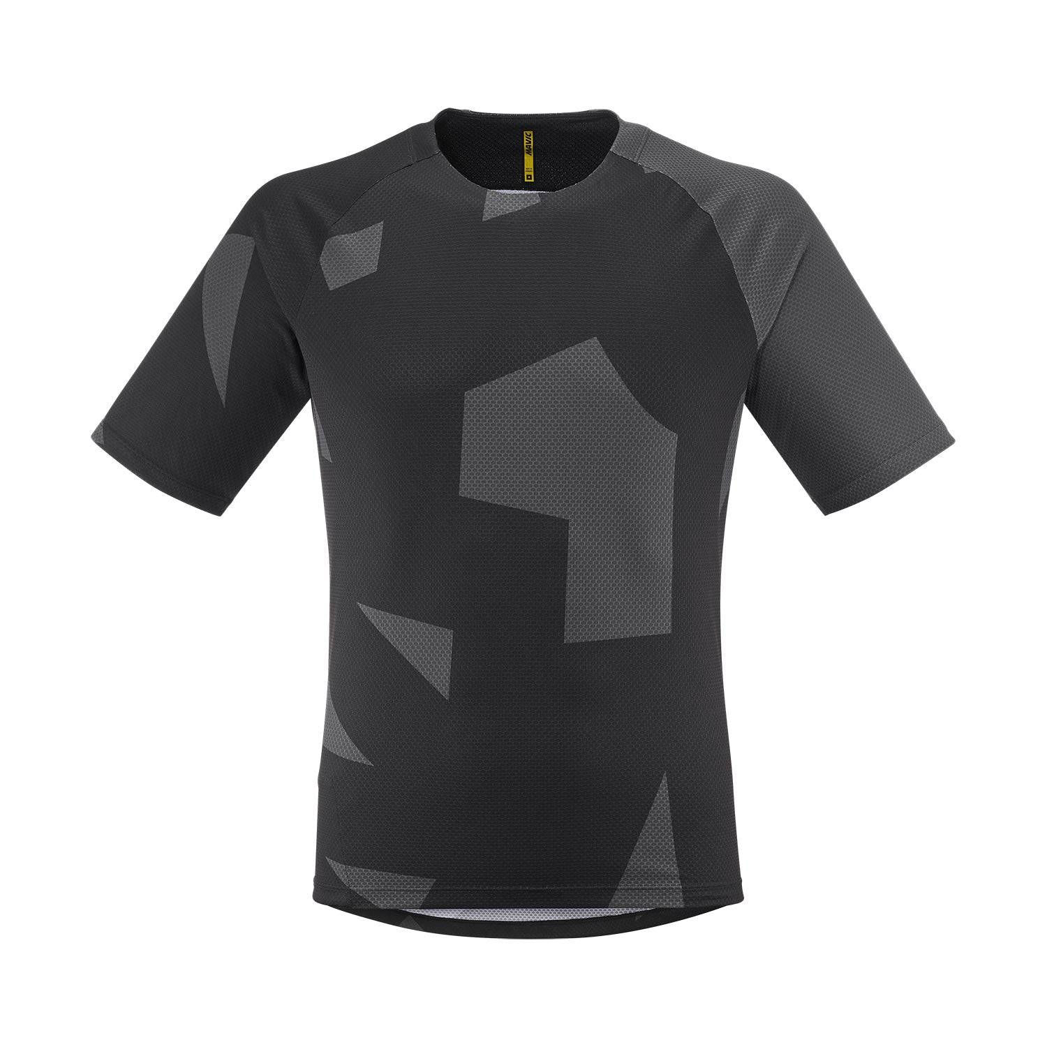 Mavic Deemax Enduro short sleeve jersey with reinforced shoulders and pockets, designed for durable mountain biking clothing.