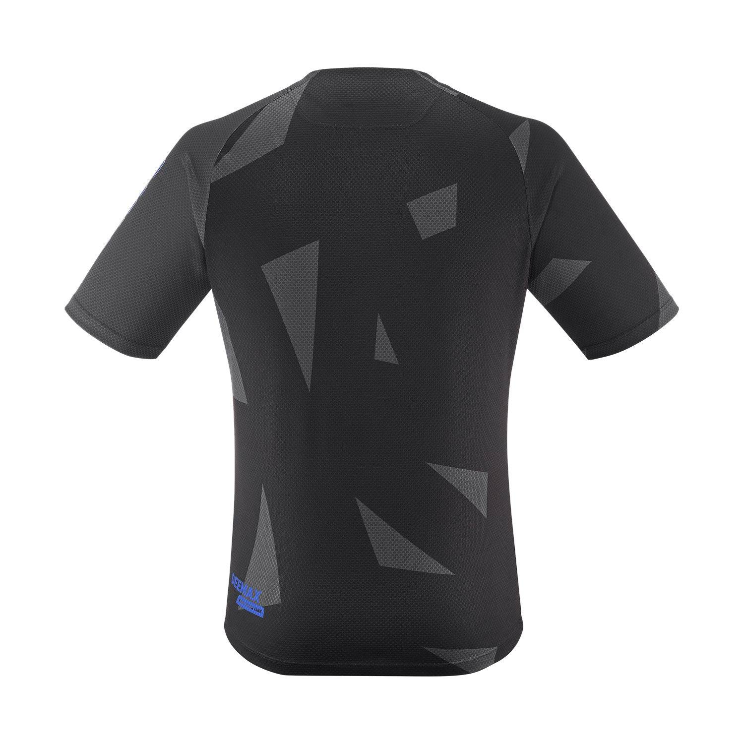 Mavic Deemax Enduro short sleeve jersey with reinforced shoulders and pockets, designed for cycling and outdoor activity.
