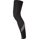 Mavic Cosmic cycling leg warmers with lightweight thermal fabric and silicone grip for comfortable riding.
