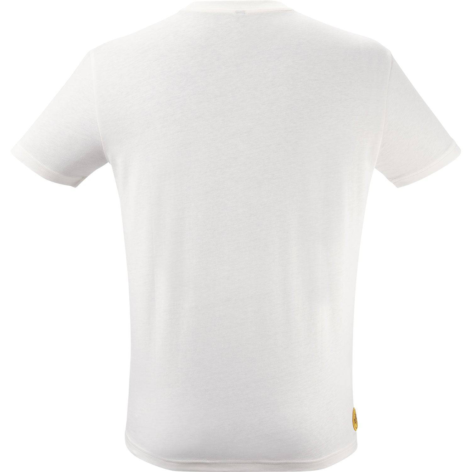 Mavic Heritage Logo organic cotton casual crewneck T-shirt, featuring the Mavic brand logo on a comfortable white jersey.