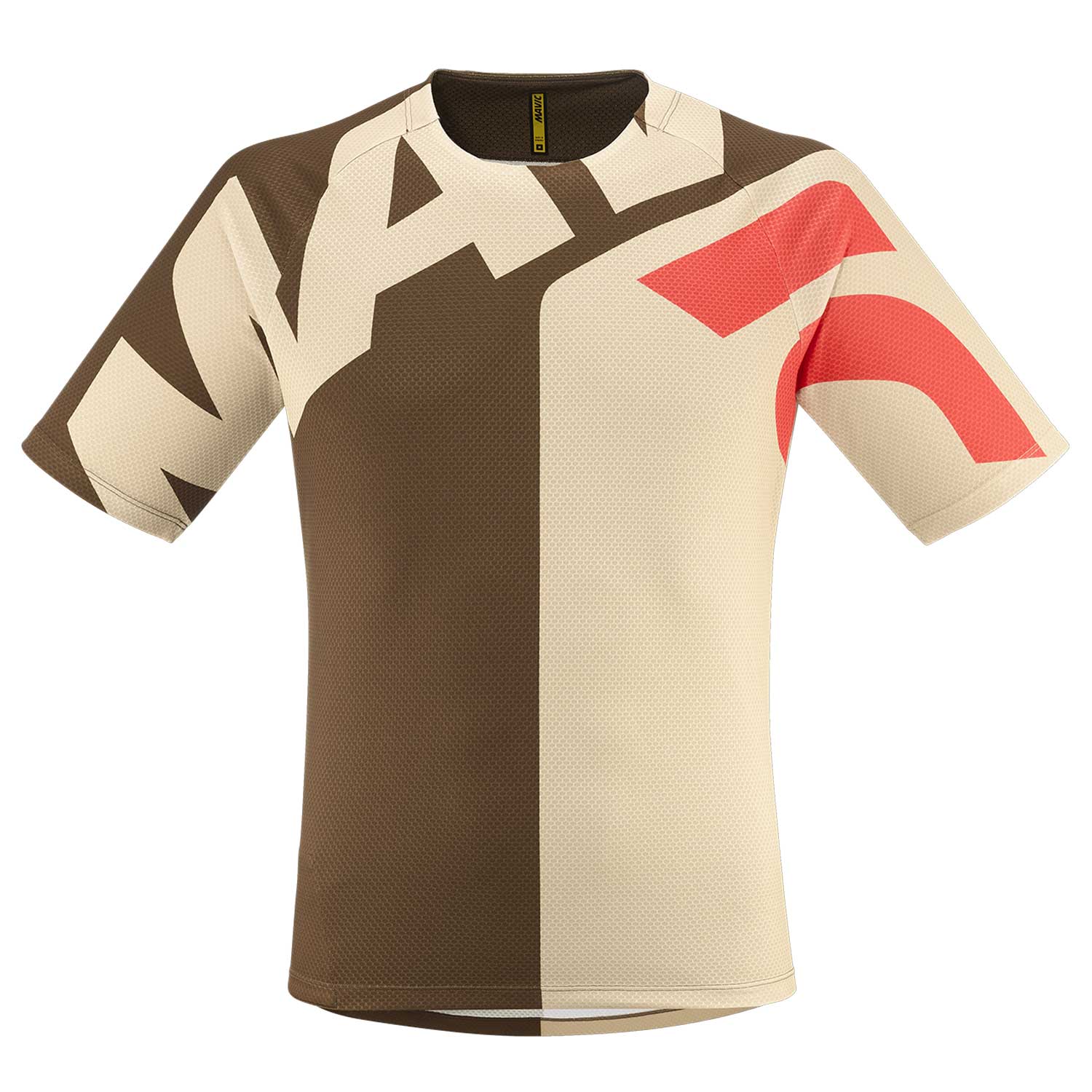 Mavic Deemax Enduro short sleeve jersey with reinforced shoulders and pockets, designed for mountain biking and outdoor sports.