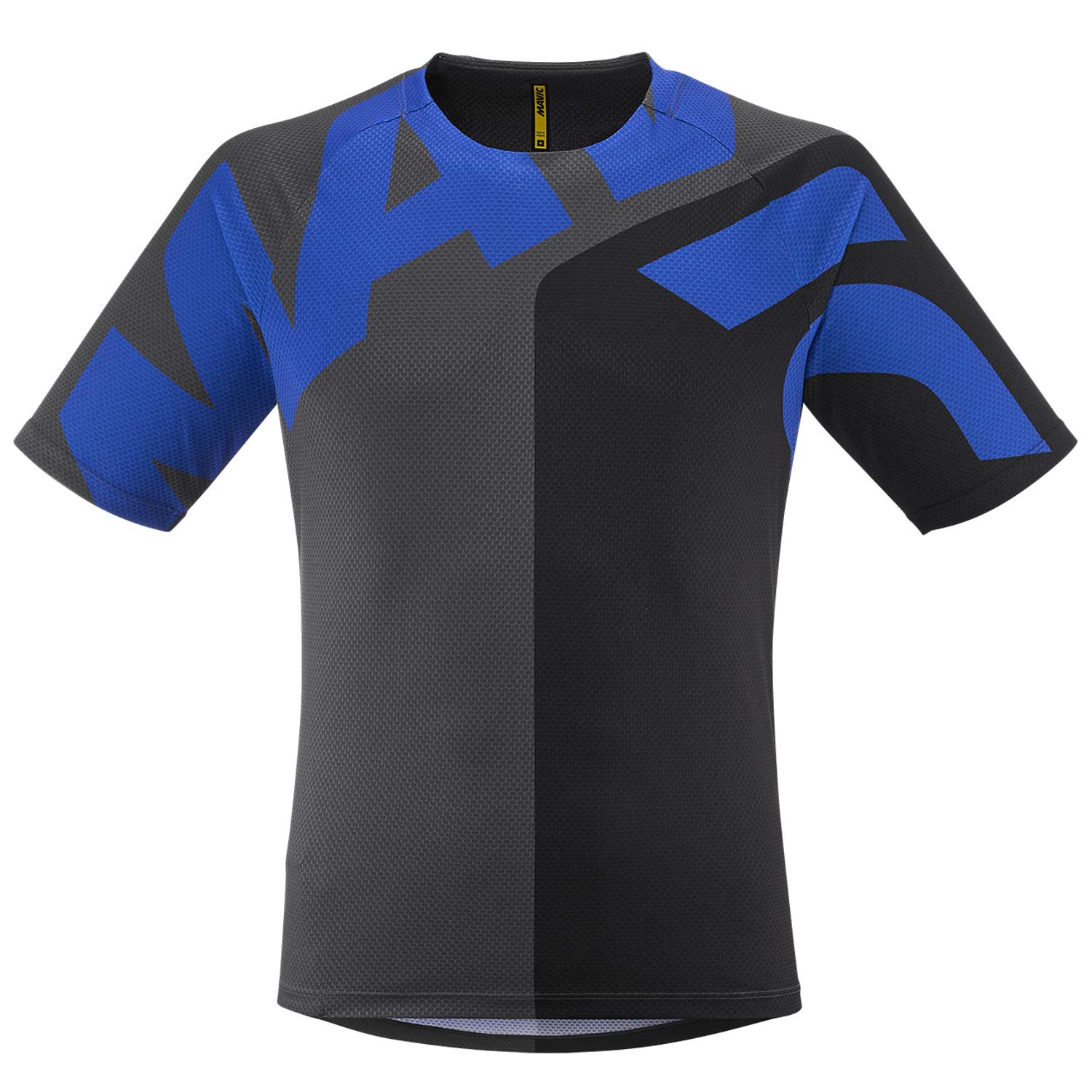 Mavic Deemax Enduro short sleeve jersey with reinforced shoulders and pockets, designed for mountain biking and outdoor riding.