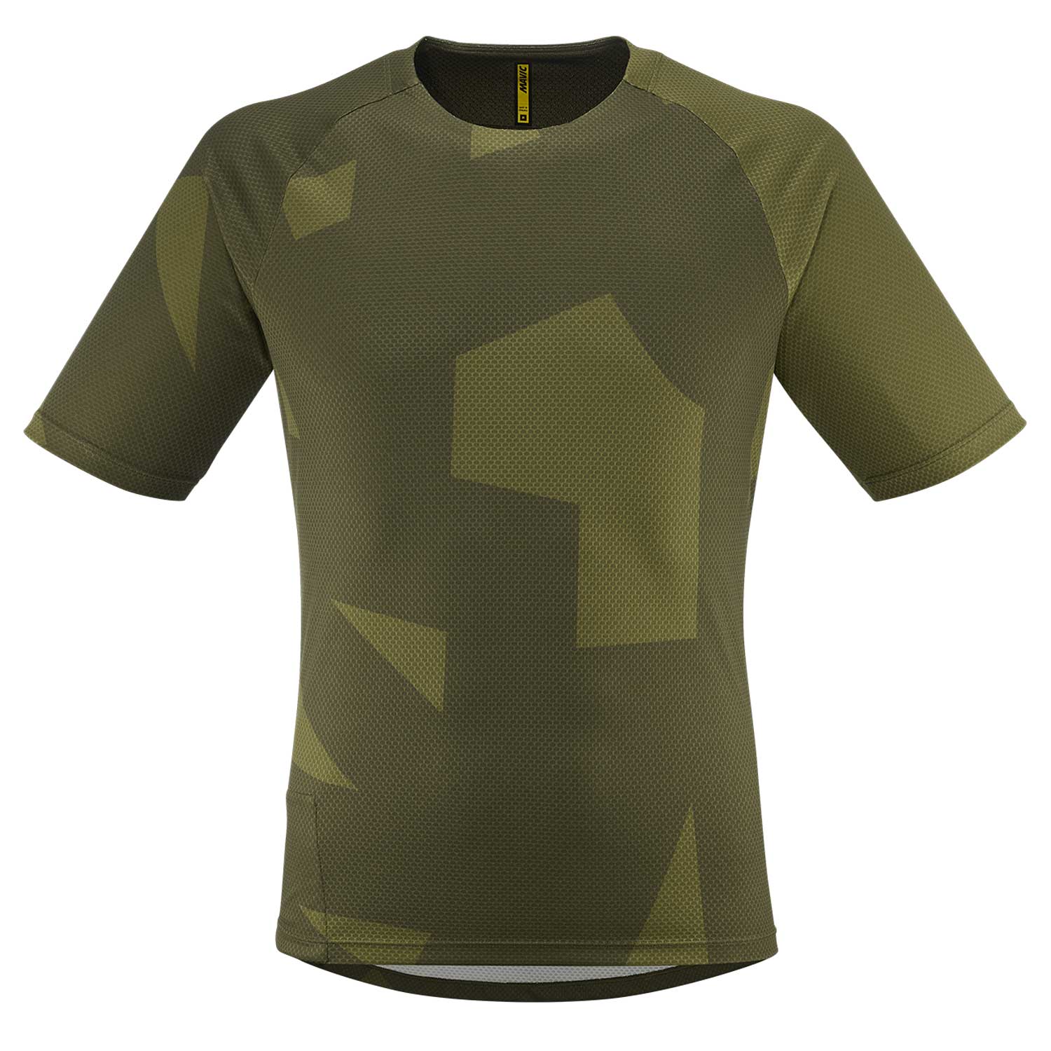 Mavic Deemax Enduro short sleeve jersey with reinforced shoulders and pockets, designed for mountain biking and outdoor activities.