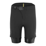 Mavic Crosstrail padded cycling shorts for gravel and off-road riding, featuring breathable fabric and comfortable fit.
