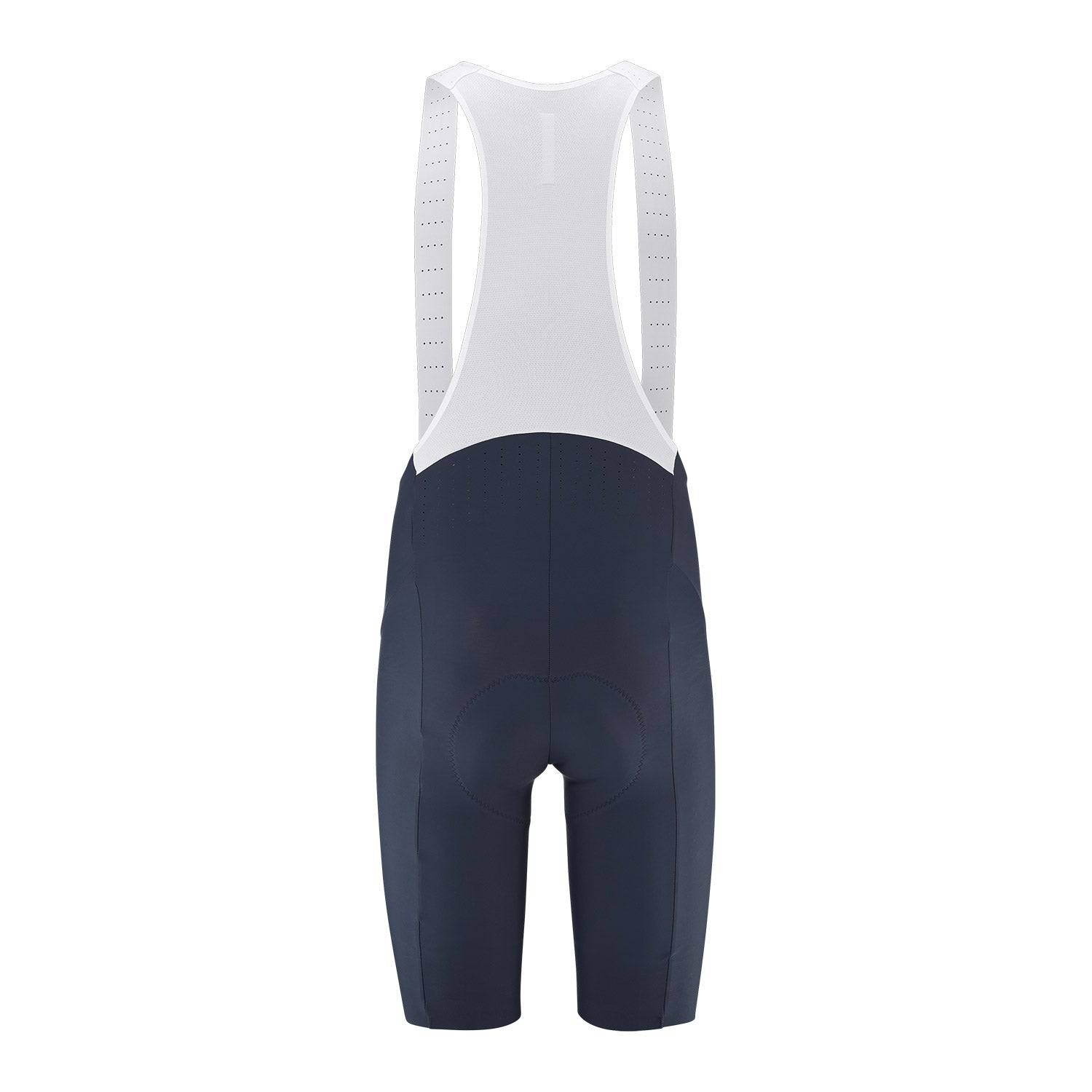 Mavic Ksyrium men's cycling bib shorts showing breathable fabric and snug fit for comfortable, moisture-wicking biking apparel.