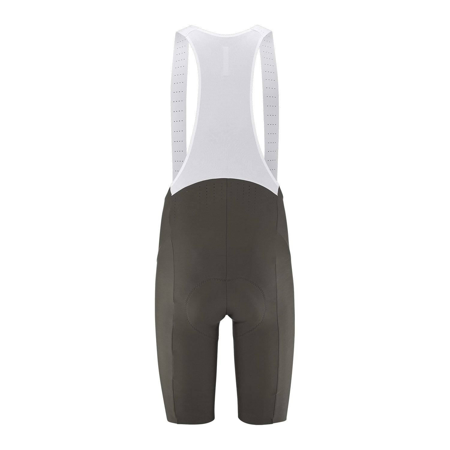 Mavic Ksyrium men's cycling bib shorts, moisture-wicking and comfortable sports clothing, shown laid flat with straps visible.