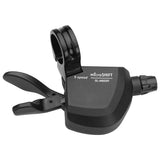 MicroSHIFT Marvo Xpress MTB shifter for Shimano 9-speed drivetrain, featuring sealed bearing for smooth gear changes.