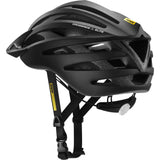Mavic Crossride SL Elite black helmet designed for gravel and cross-country riding, featuring ventilation and lightweight construction.