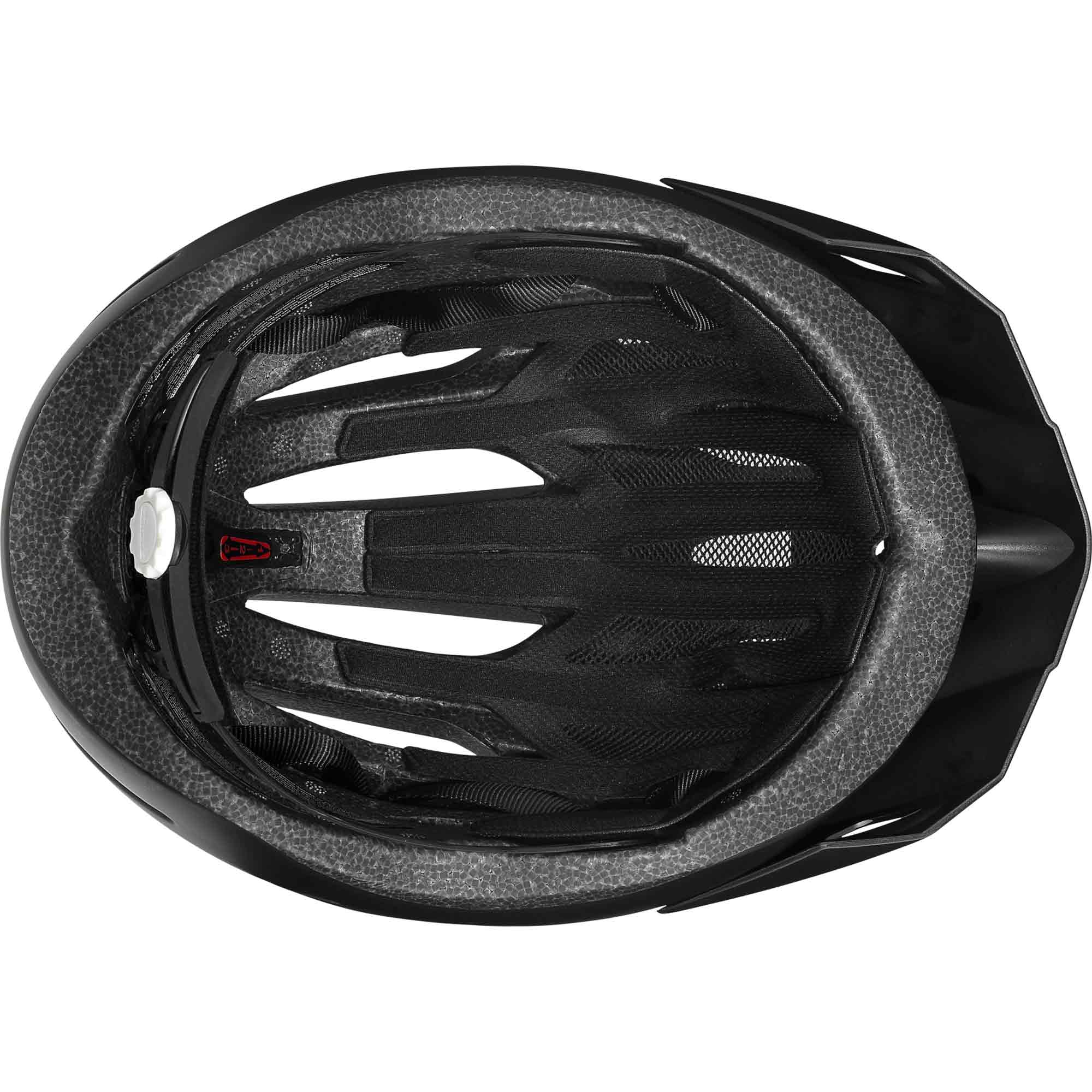Mavic Crossride SL Elite black helmet designed for gravel and cross-country riding, featuring ventilation and a secure fit.