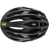 Mavic Crossride SL Elite black helmet for gravel and cross-country riding, featuring ventilation and adjustable straps.