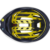 Mavic Comete Ultimate MIPS white road racing helmet with aerodynamic design and ventilation for cyclists.