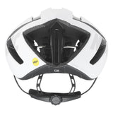 Mavic Comete Ultimate MIPS white road racing helmet with aerodynamic design, lightweight and safety features for cycling.