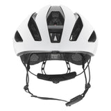 White Mavic Comete Ultimate MIPS road racing helmet with aerodynamic design and ventilation for cycling safety and performance.