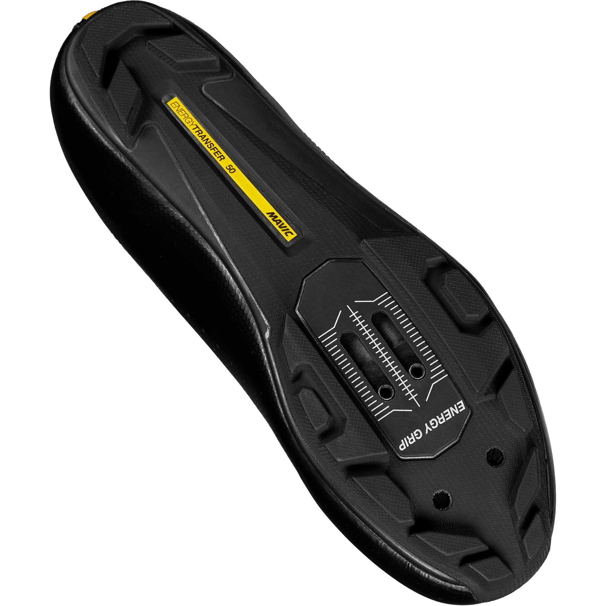 Unisex Mavic Crossmax Boa MTB cycling shoes with black and red design, featuring closure system and rugged sole for mountain biking.