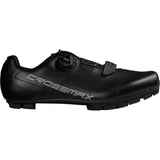 Mavic Crossmax Boa MTB unisex cycling shoes with black and gray design, featuring Boa dials and reinforced soles for mountain biking.