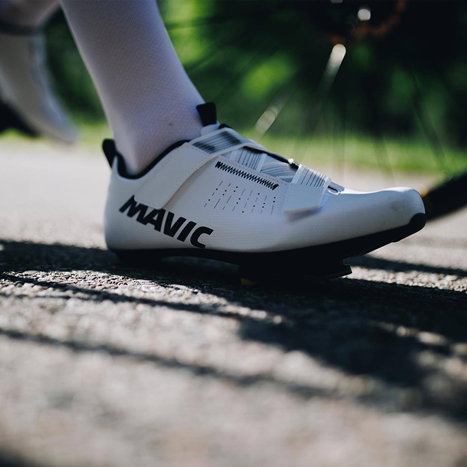 Mavic Aksium Strap Shoes White