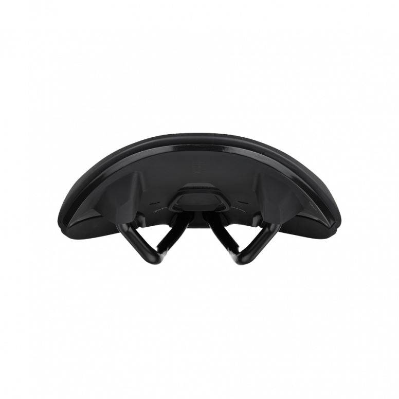 Fizik Vento Argo X5 off-road racing saddle for XC and gravel riding, with sleek black design and lightweight construction.