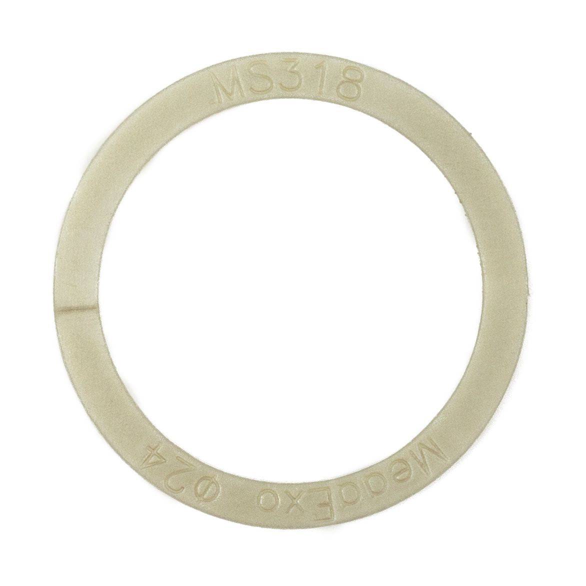 FSA MegaExo Modular Adjustment Spacer MS318 for bottom bracket alignment and drivetrain efficiency, shown on a bicycle component