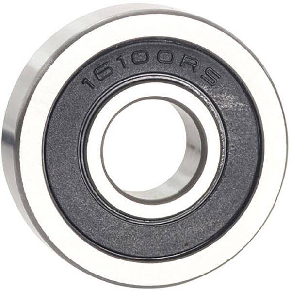 M Part Bicycle Cartridge Bearing MR16100 2RS, 10x28x8mm, pre-greased ABEC-3 component for bike maintenance.