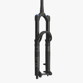 Fox 2027 38 Float Pelite MTB fork grip with KaboltX110, tapered 44mm, matte black, designed for 29-inch mountain bikes.