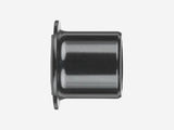 Black Bontrager 108XC 15mm axle end cap for 110mm OLD front and rear bike hubs, replacement component.
