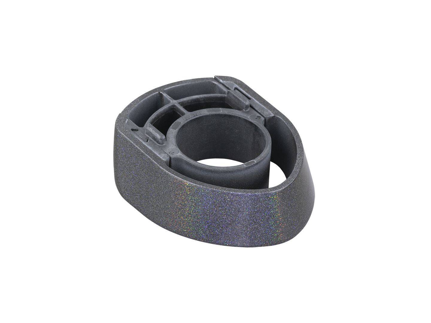 Bontrager Trek Allant+ headset top cap in dark prismatic finish, a durable component for e-bike bike accessories.