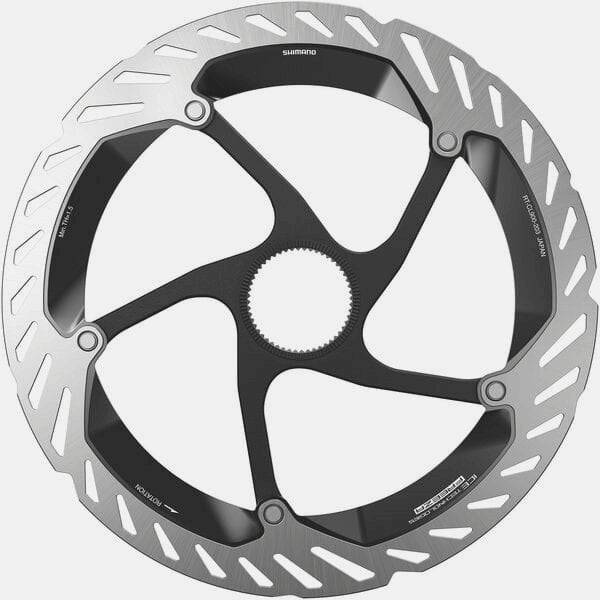 Shimano XTR RT-CL900 Ice Tech 203mm center lock brake rotor with lockring, mountain bike component for improved braking.