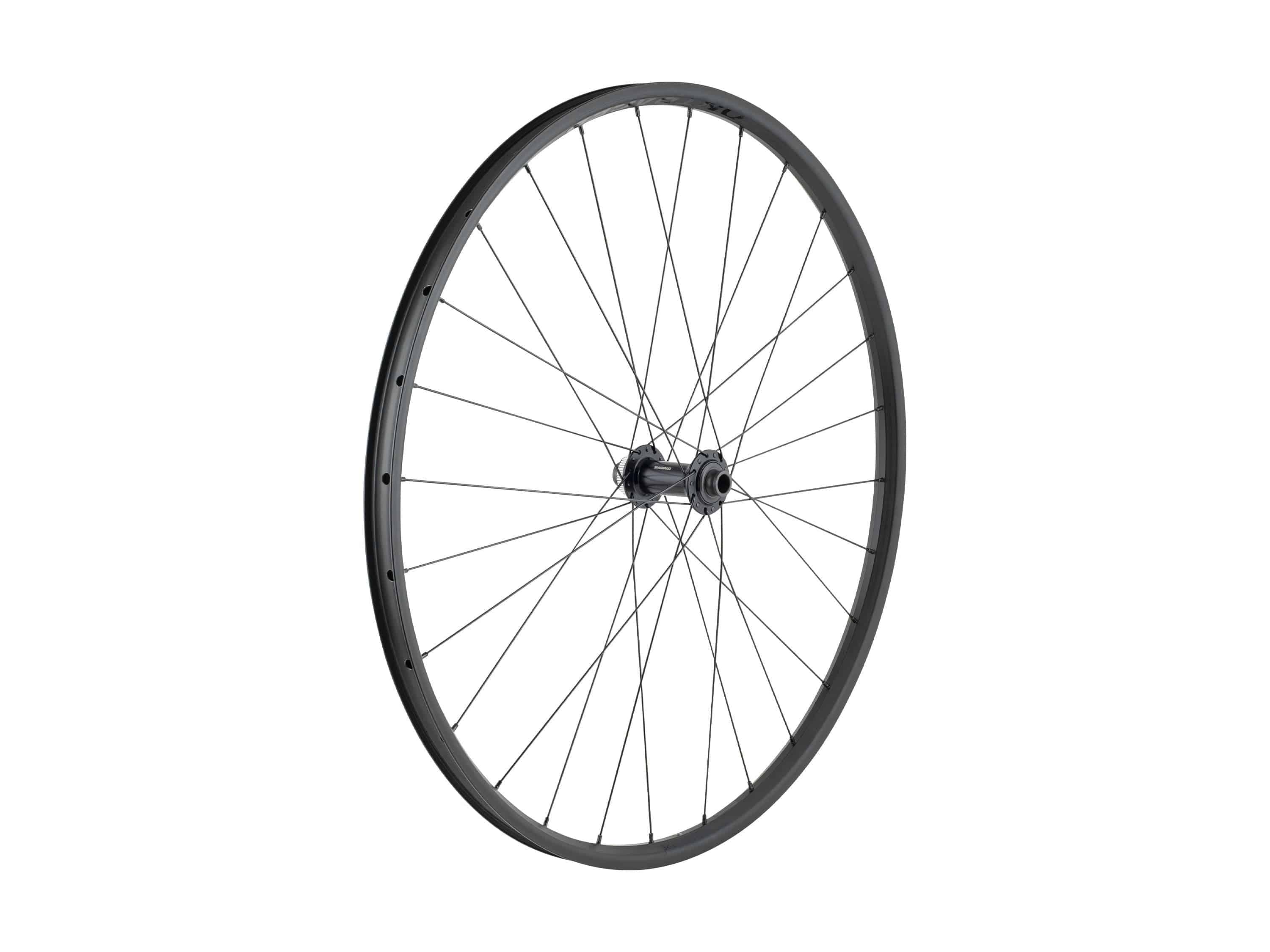 Bontrager Kovee 25 TLR Boost 29-inch mountain bike wheel with tubeless-ready design and centerlock disc brake compatibility.