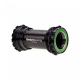 Enduro Bearings T47 asymmetrical bottom bracket in black, 30mm, made of 440C stainless steel, with warranty, for bike components