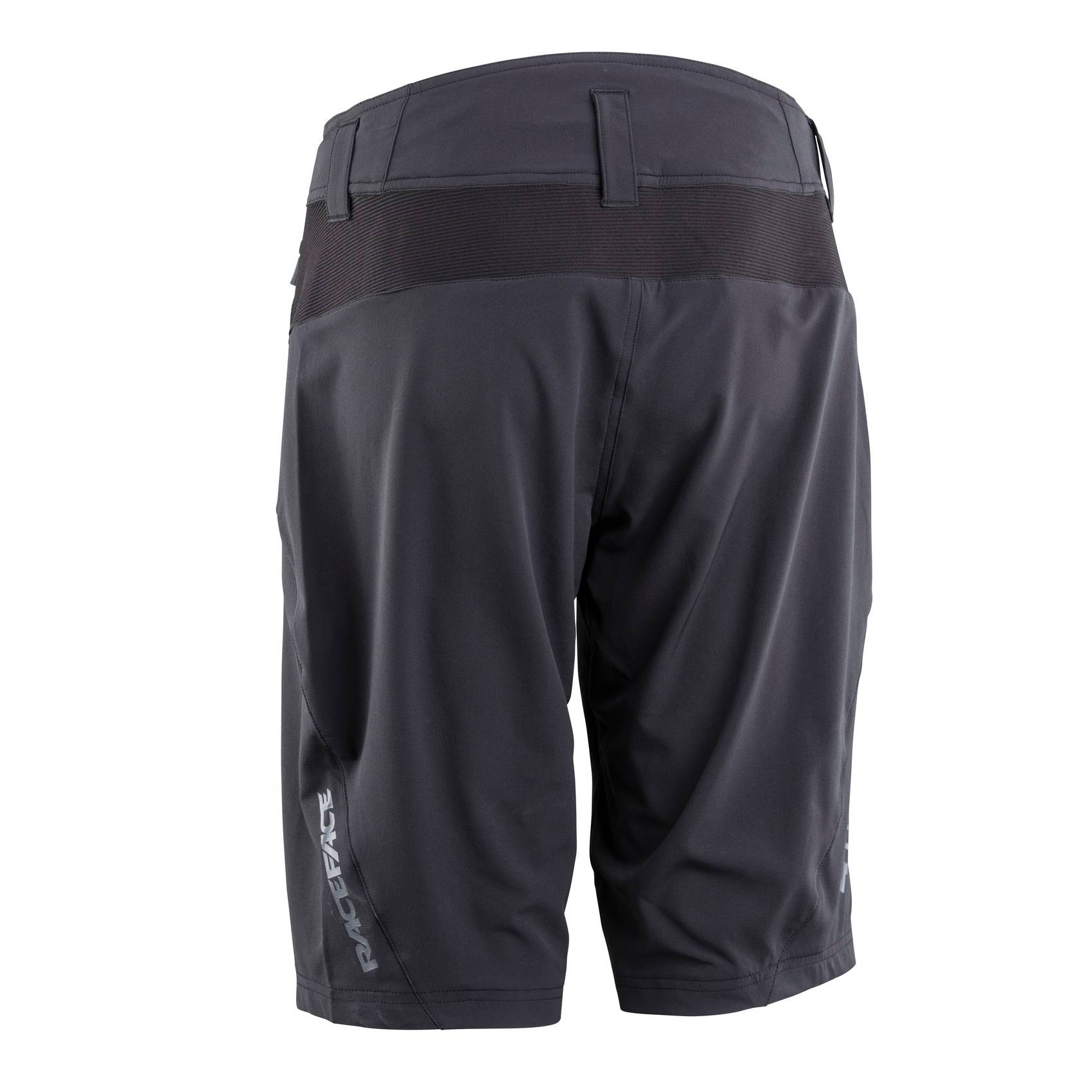 Race Face Nimby women's cycling shorts with adjustable waistband and pockets, lightweight athletic clothing for women.