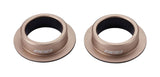 BBB BBO-17 BottomAdapt reducer for 24mm axle to 386Evo bottom bracket shell, showing the metal component with precise fit details.
