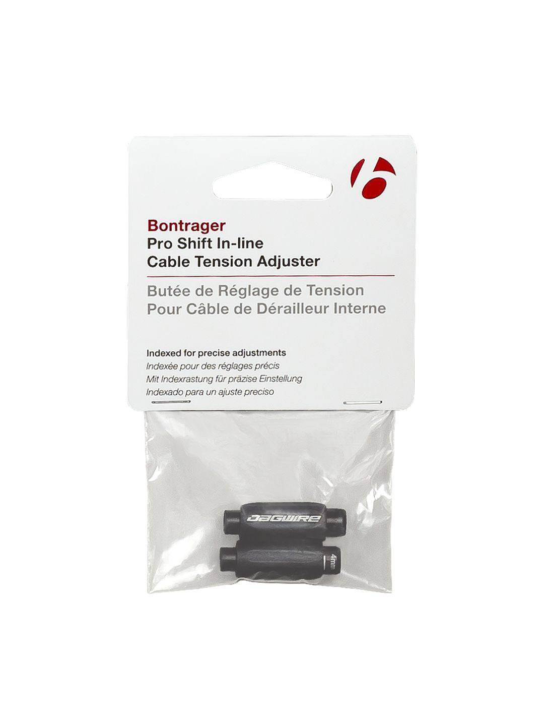 Bontrager Pro 4 mm Inline Cable Tension Adjuster Black One size | Swinnerton Cycles