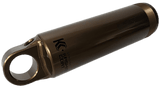 Fox Shock Float LV Body 2024 rear suspension component for mountain bikes, showcasing the shock absorber with branding and mounting points.