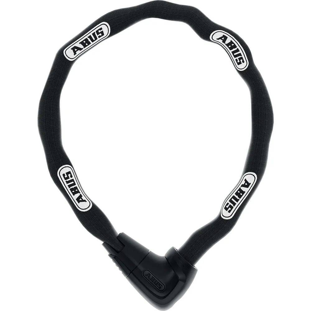 ABUS Chain Lock 9808K/110 BK with hardened steel chain and XPlus cylinder for secure bike or accessory locking.