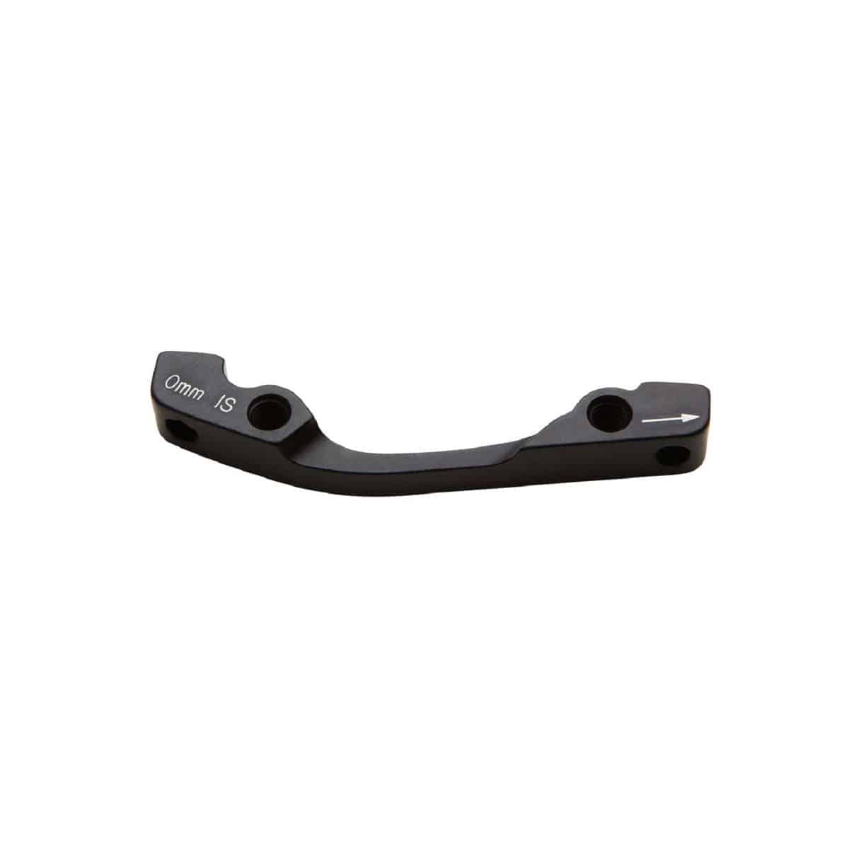 Avid IS Bracket 0 with stainless mounting bolts, front 160mm and rear 140mm disc brake components on a white background.