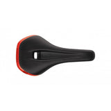 Ergon SM Pro men's mountain bike saddle with ergonomic design and pressure relief, showcasing the saddle's sleek black profile.