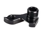 Trek Hardtail Convert 135x5 rear derailleur hanger in black, 130mm quick-release, rear drive side bicycle component.