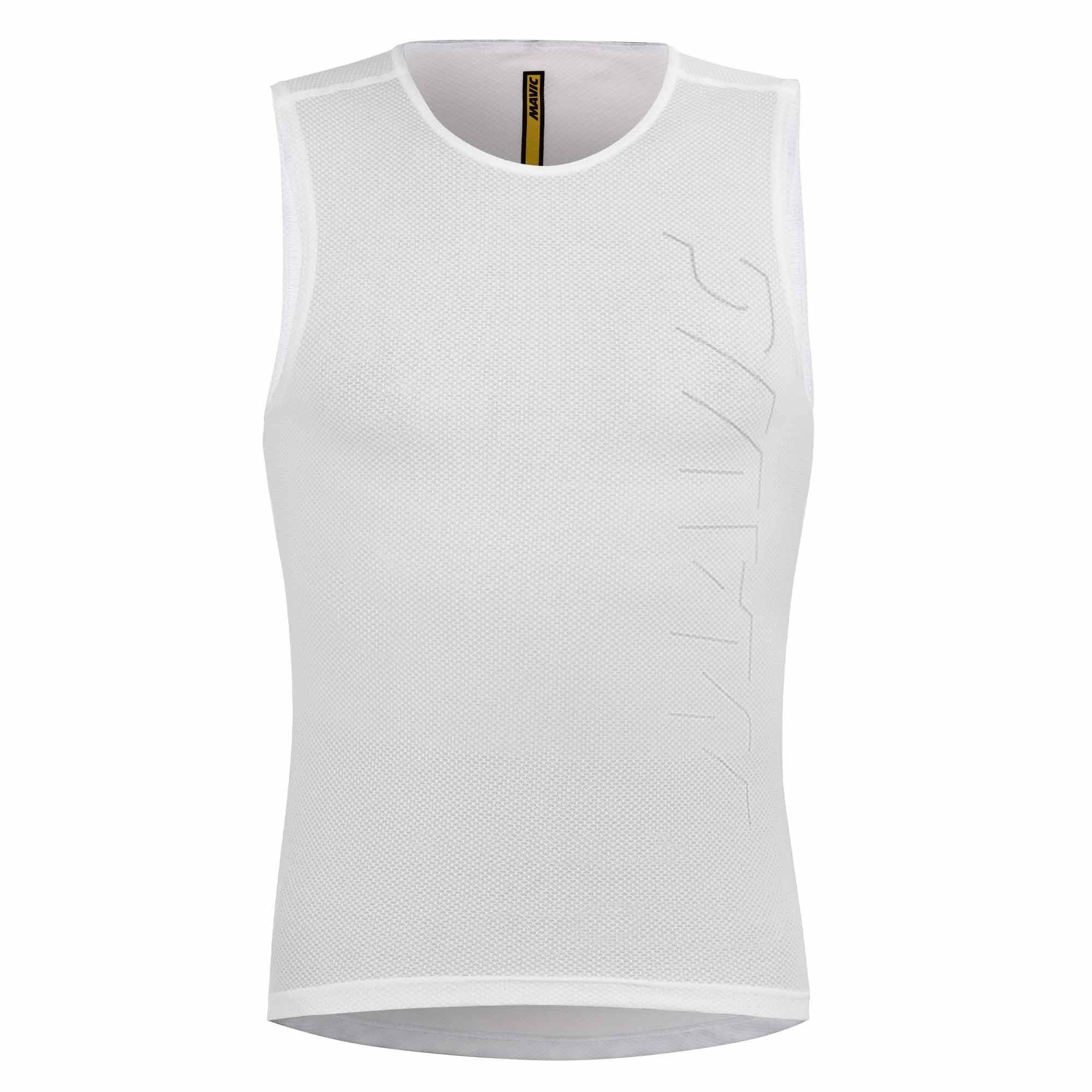 Mavic Hot Ride+ SL sleeveless cycling base layer with breathable mesh fabric for enhanced comfort during rides