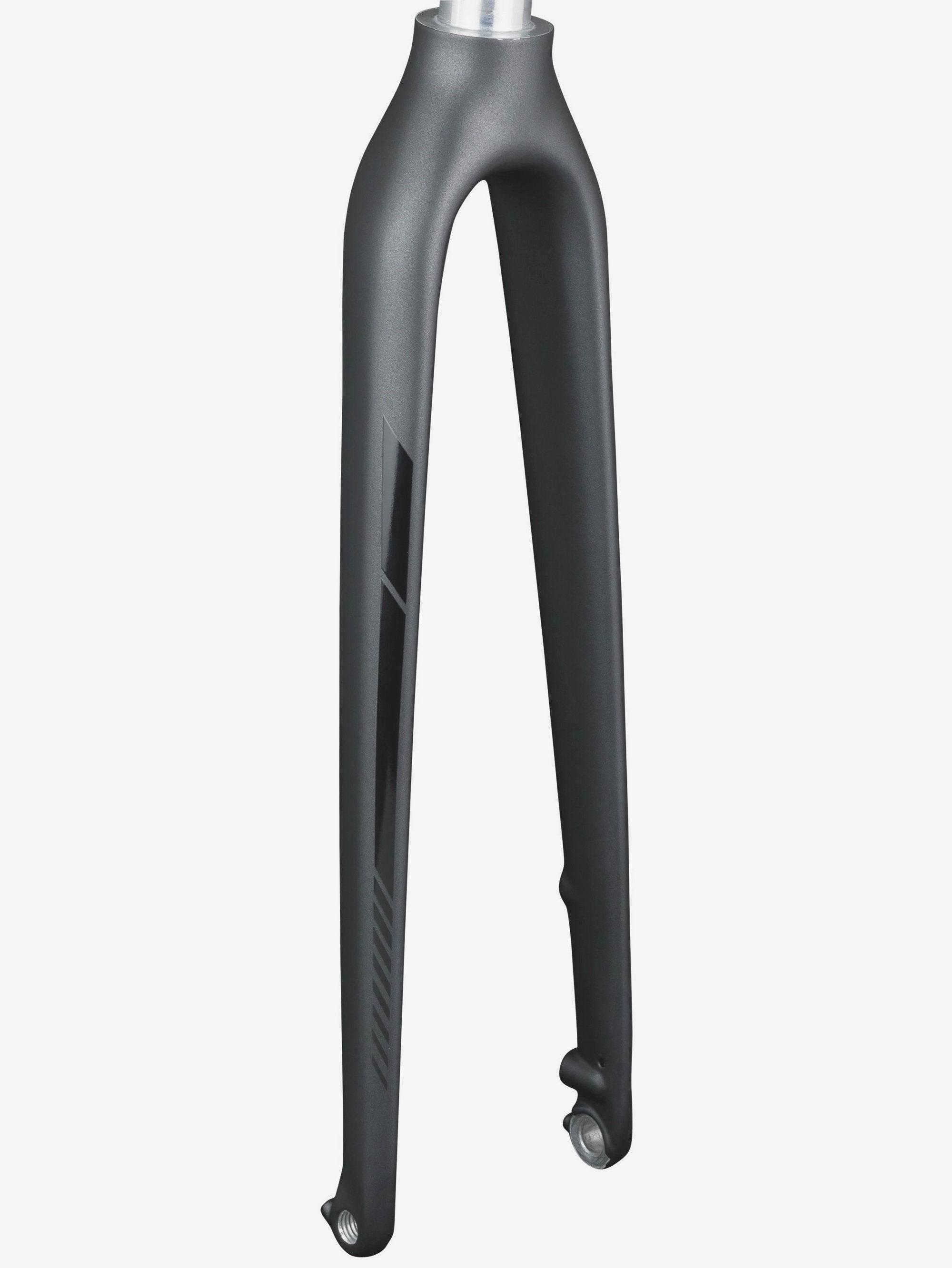 Trek FX Sport 6 disc fork with flat-mount calipers and 12mm thru-axles, bicycle components for enhanced performance and stability.
